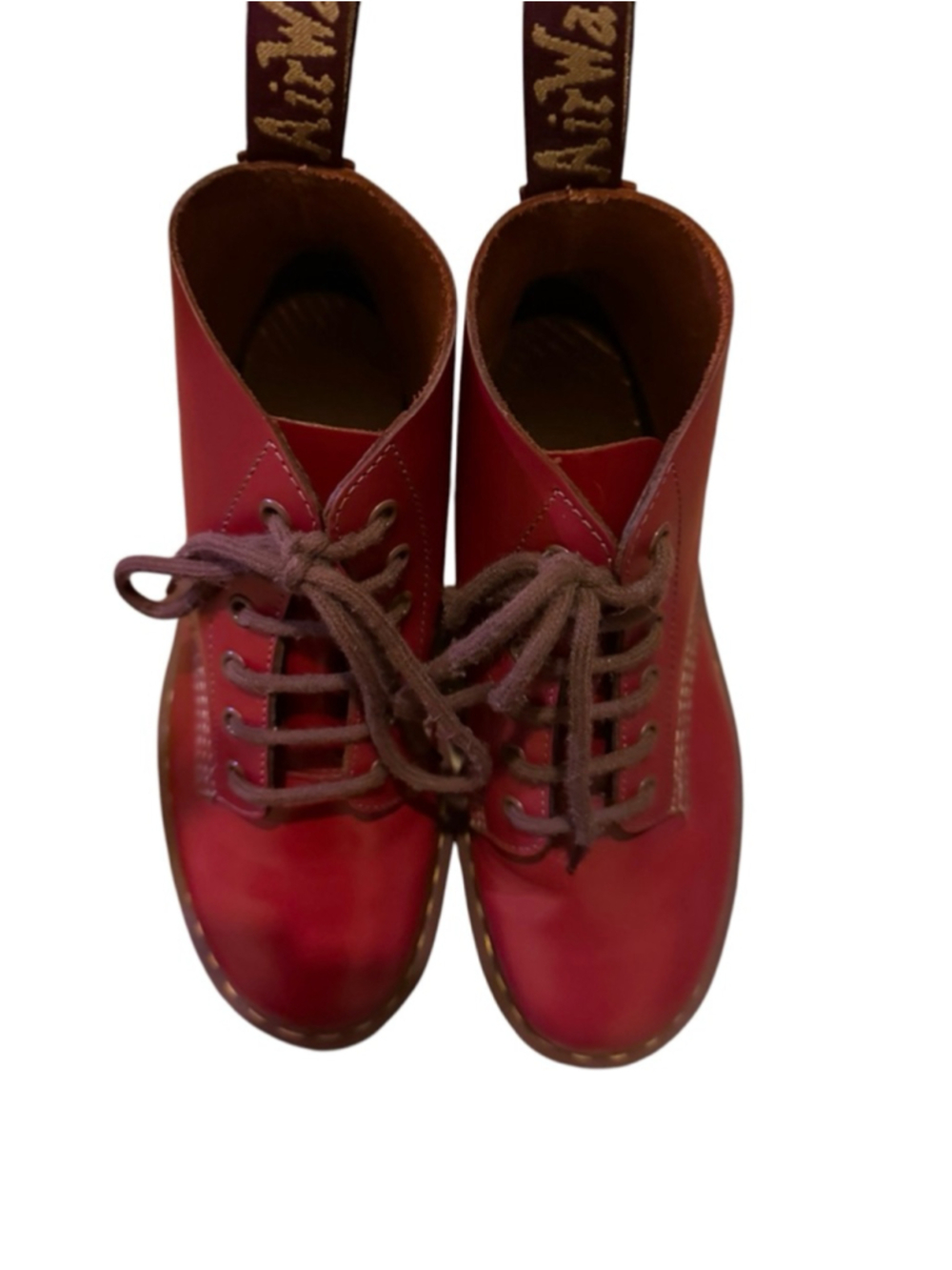 Dr. Martens Cherry 101 MIE 6 eye Boots UK7